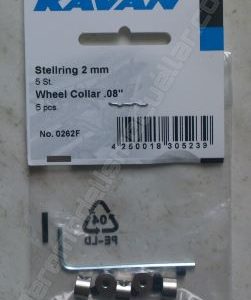 Prisionero de 2mm Kavan con llave (5uds)