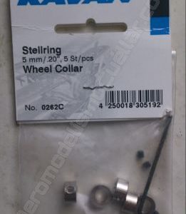 Prisionero de 5mm Kavan con llave (5uds)