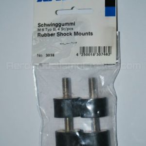 SilentBlock M6 sin tornillo (4uds)