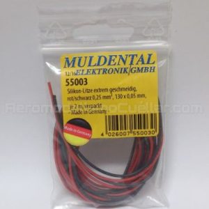 Cable Silicona 0.25mm (23AWG) 2M