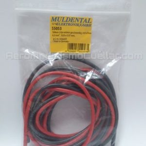 Cable Silicona 4.0mm (11AWG) 2M
