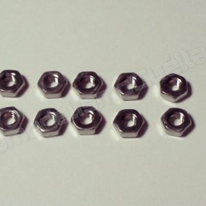 Tuerca Plana Acero M2.5 (10 uds)