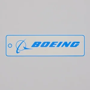 Marcapáginas Logotipo Boeing fabricado en impresión 3D
